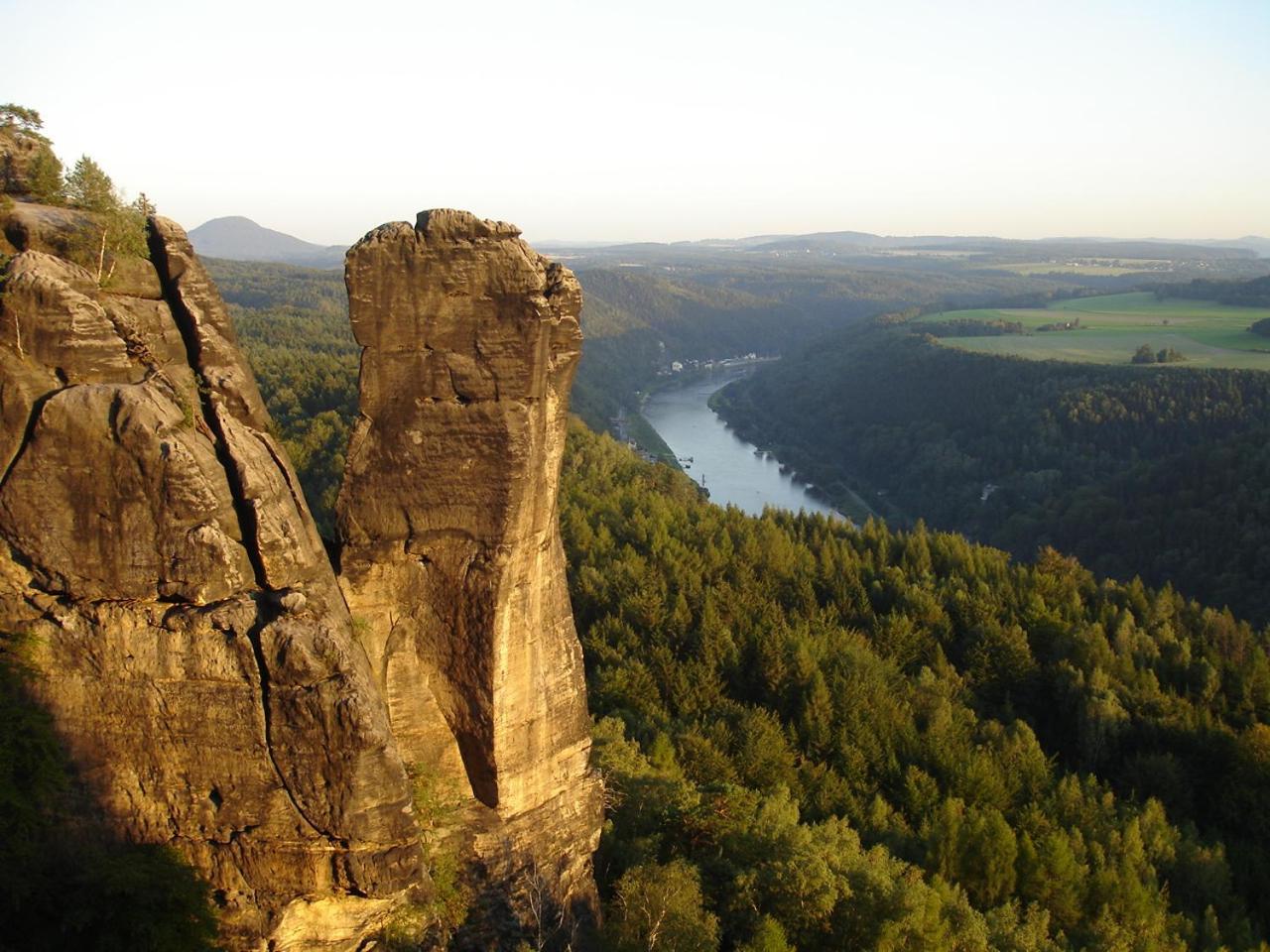 Bio-Hotel Zur Muehle Bad Schandau Exterior foto